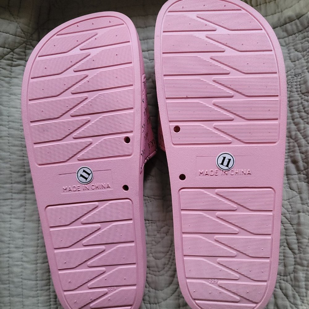 Alpha Kappa Alpha Sorority Rubber Slides Size 11 View 3